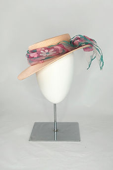JWH Millinery Vintage peach