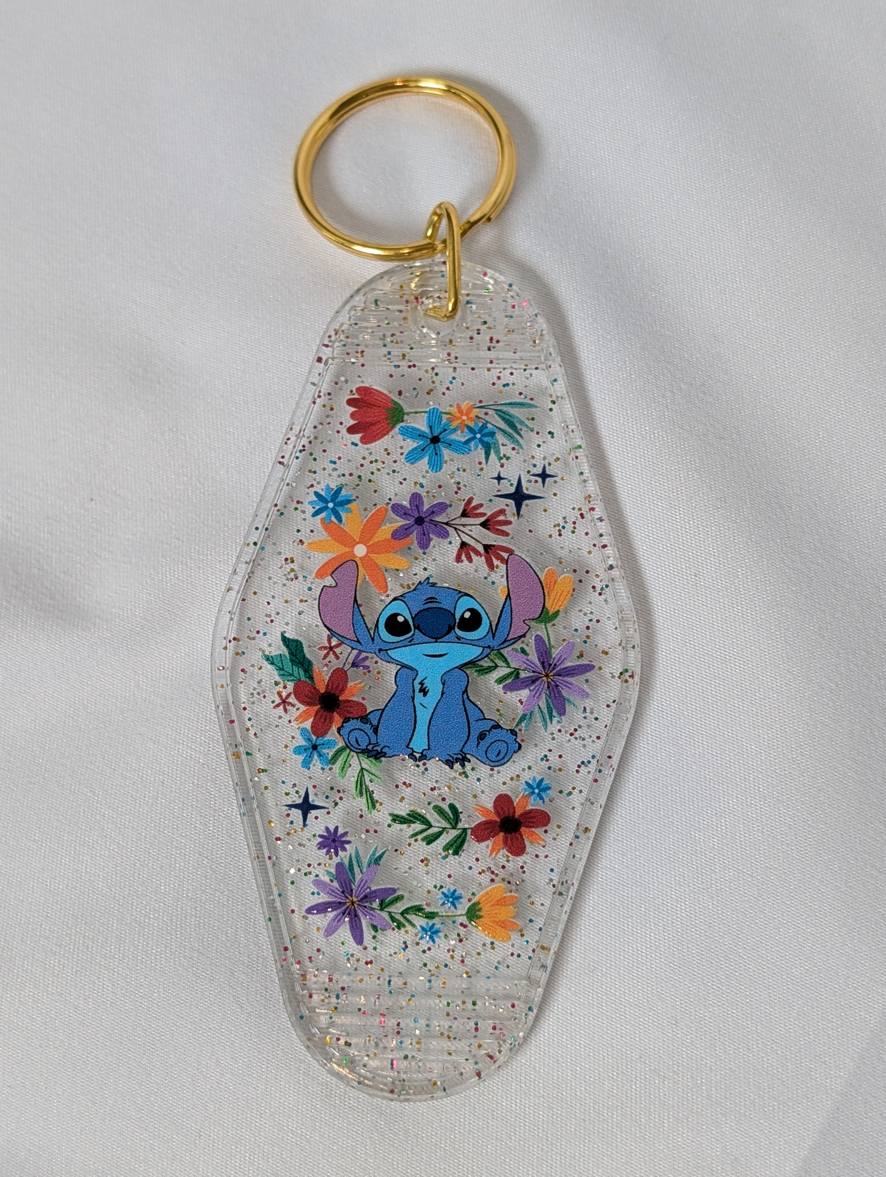 Stitch & Flowers Keyring