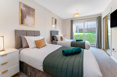 cityscape skyline view of Dundee Scotland near Sunrise Short Lets serviced accommodation