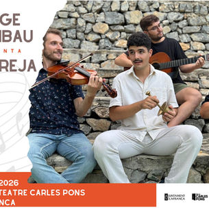 03/04/2026 Jorge Gumbau presenta el seu nou disc “Barreja”.