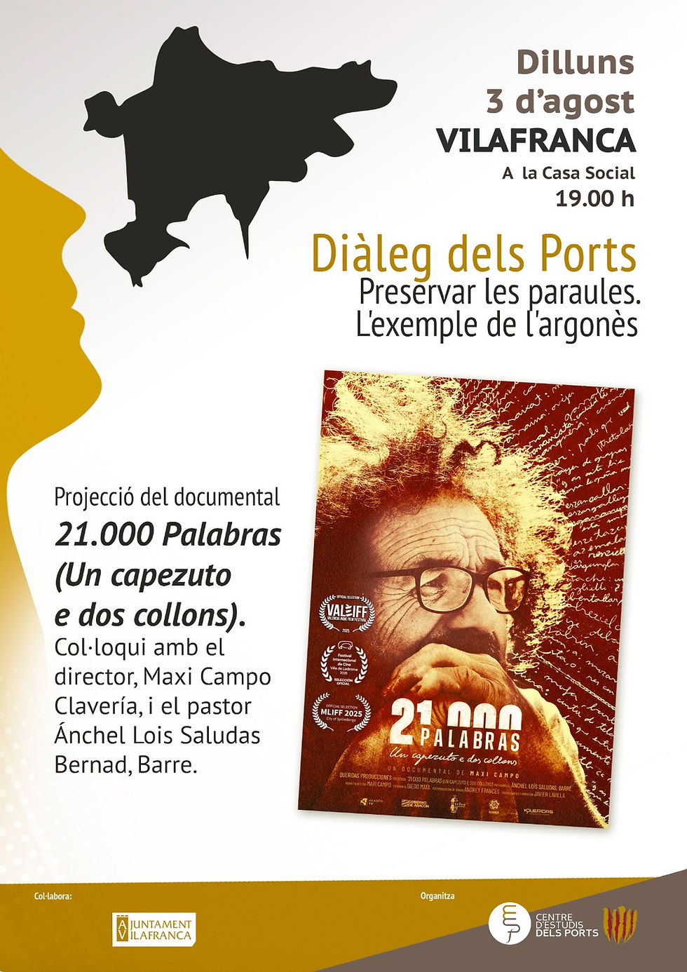 03/08/2026 Diálogos dels Ports: Preservar las palabras. El ejemplo del aragonés.