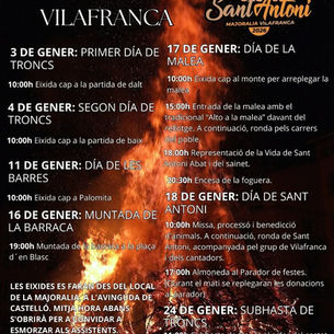 03-24/01/2026 Festa de "La Publicata" en honor a Sant Antoni Abat.