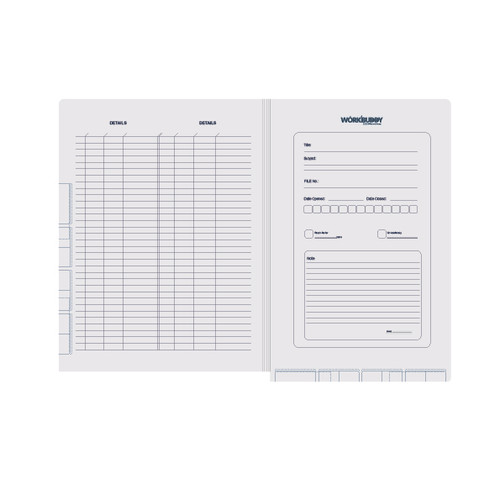 Work Post Files Work Buddy Lateral File 3 Pack of 100 | WORK BUDDY