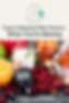 Fresh fruits, vegetables, milk, and nuts surround a glucose meter reading 5.3. "Type 2 Diabetes Risk Factors: What You're Missing."