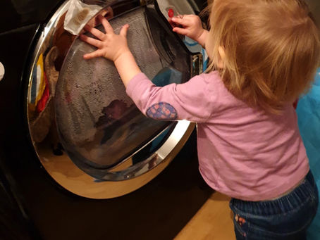 “let me help” - household chores; why kids love to help and why you should let them.