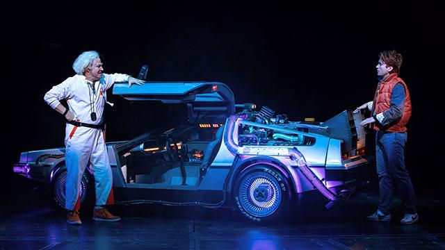 The cast of Back to the Future: The Musical, West End. Images by Sean Ebsworth Barnes.