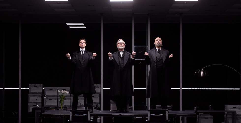 The Sydney Production of The Lehman Trilogy. Images by Daniel Boud.