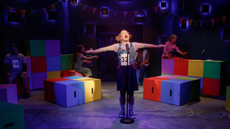 The cast of September Remedy  Productions and Hayes Theatre Co's The 25th Annual Putnam County Spelling Bee. Images supplied by Hayes Theatre Co & September Remedy Productions