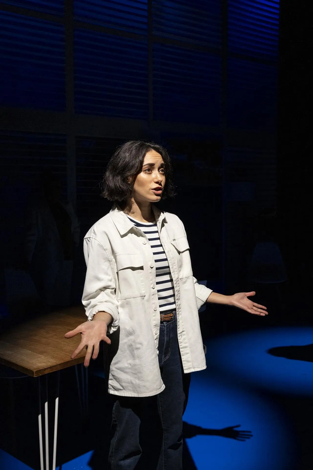 The cast of David Williamson's 'The Great Divide'. Images by Brett Boardman