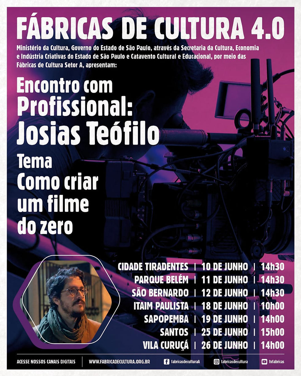 Como criar um filme do zero, com Josias Teófilo