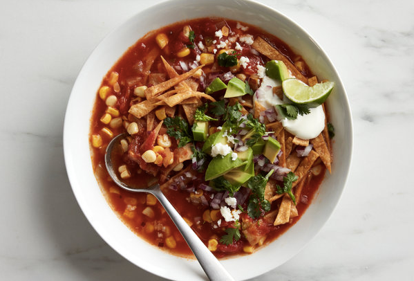 Sopa de Tortilla (vegetariana)