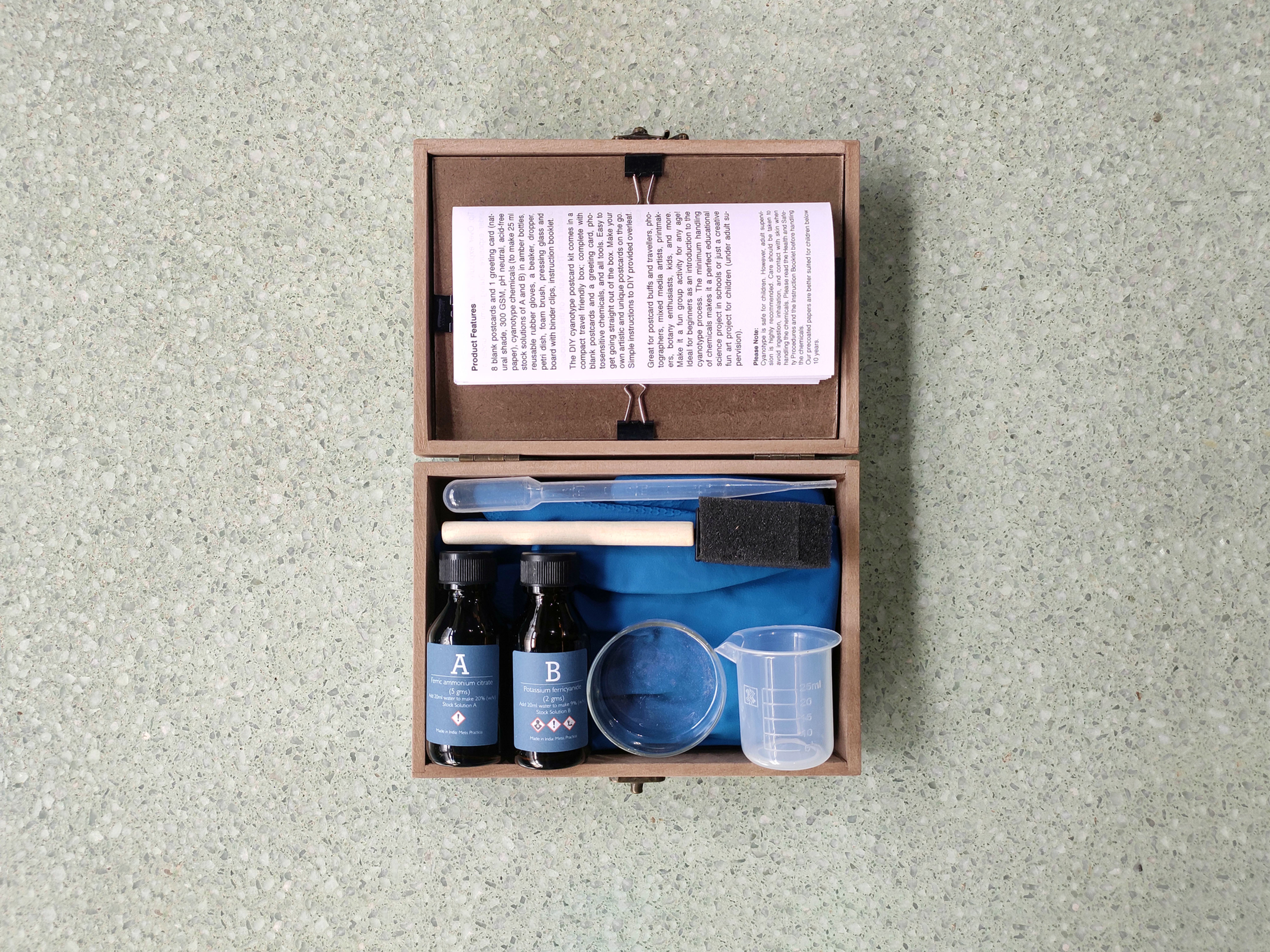 DIY Cyanotype Greeting Card Kit