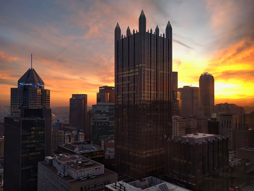 Sunrise Downtown Pittsburgh