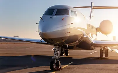 Gulfstream G650 ready for charter at the aiport