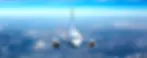 Boeing Business Jet in flight
