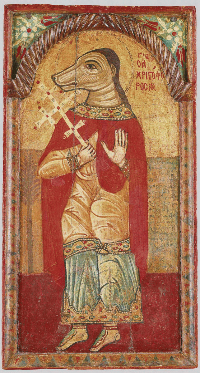Saint Christopher Dog Head Icon