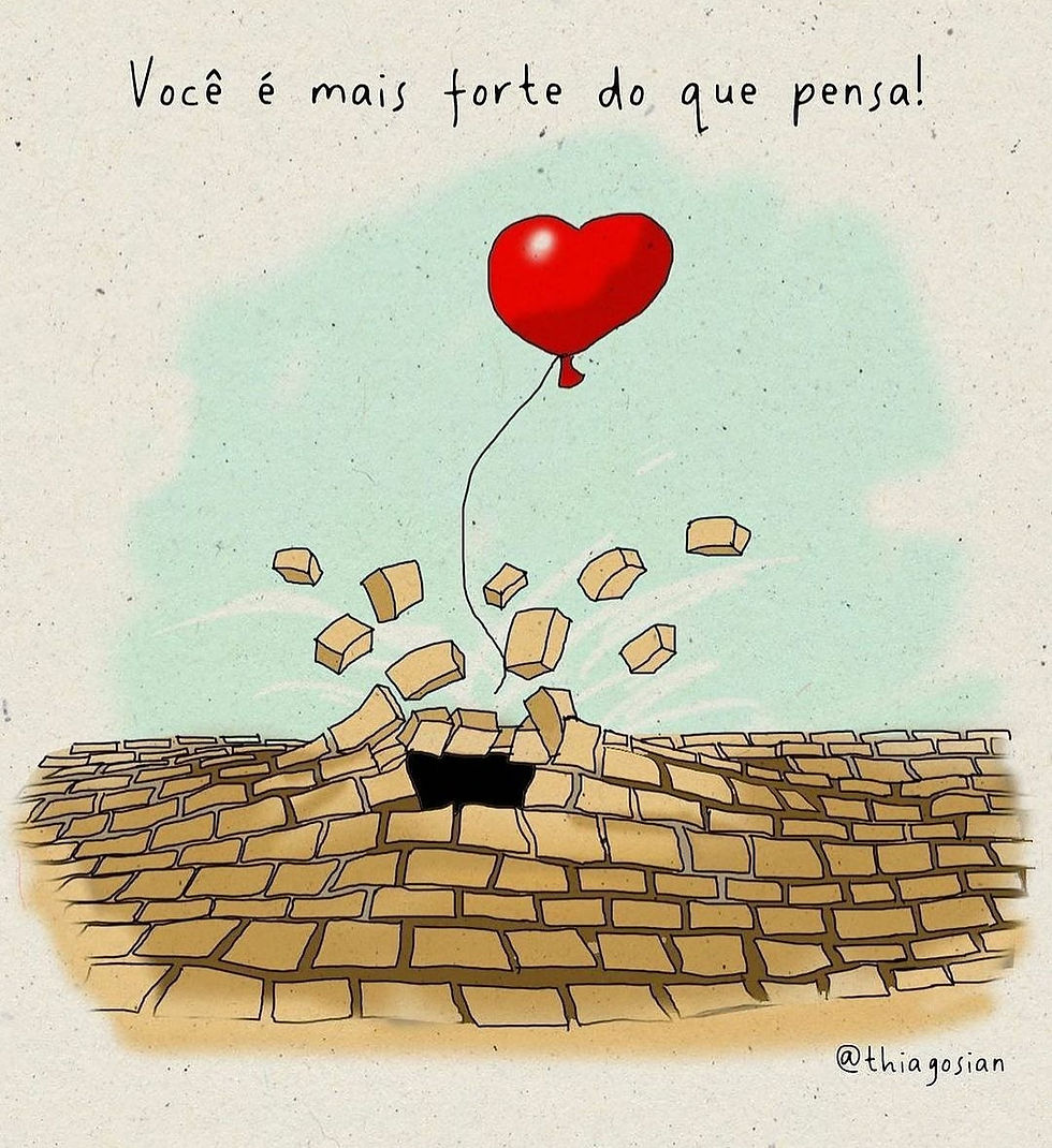 você é forte