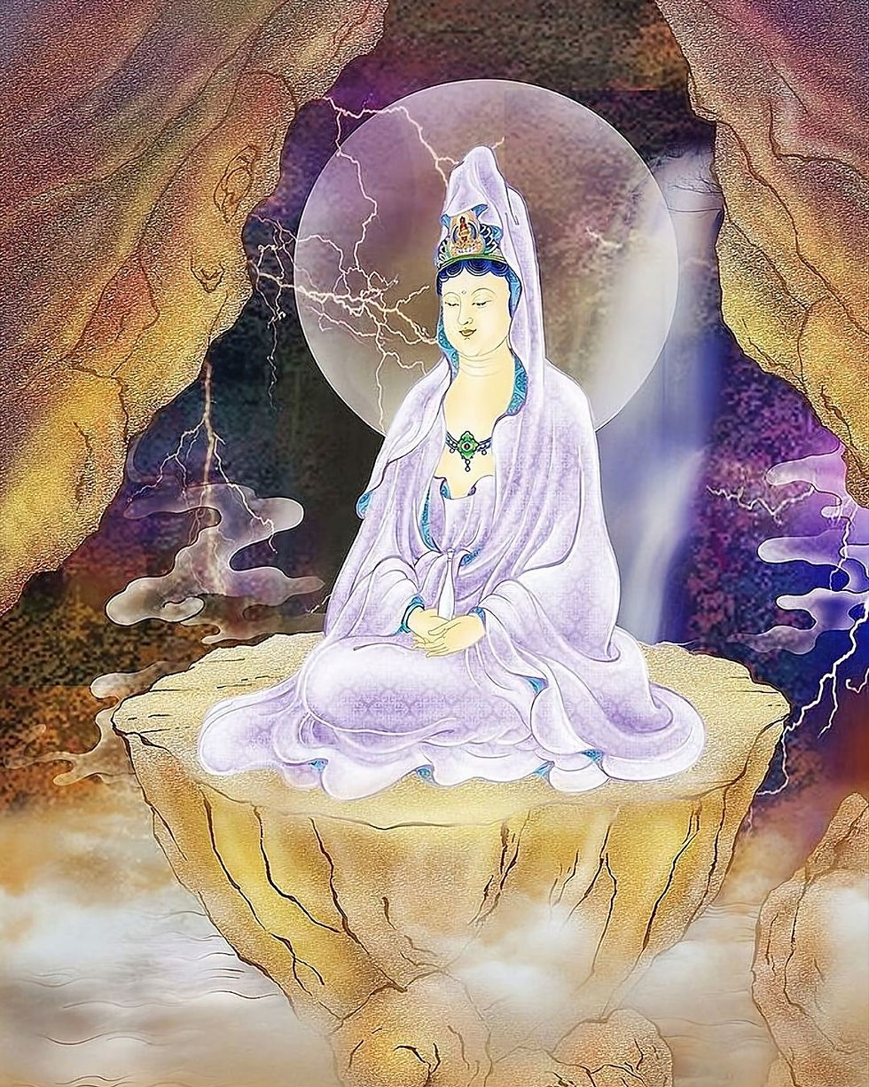 A Décima Oitava Manifestação de Kuan Yin (Enclave na Rocha)