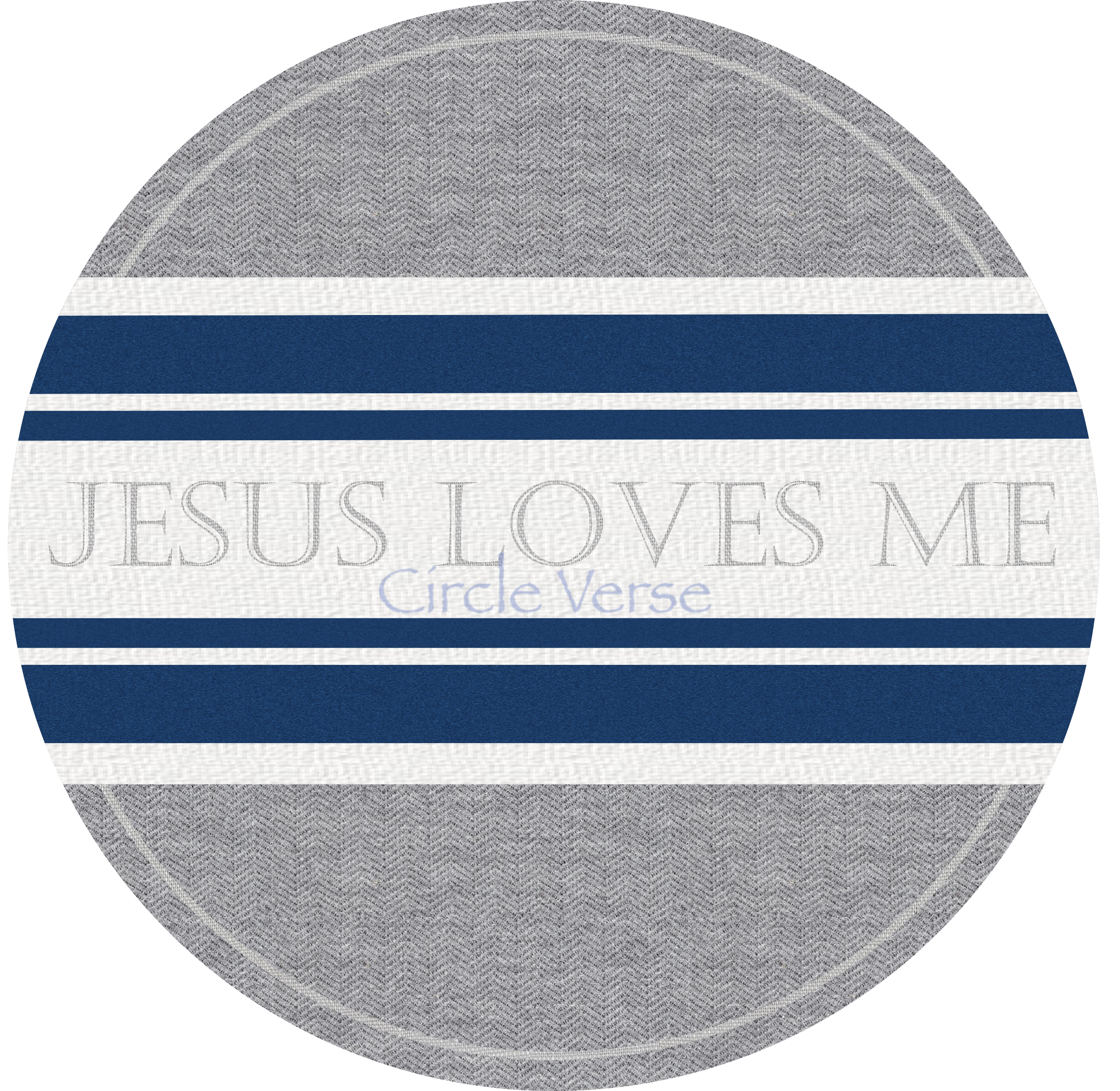 Jesus Loves Me (gray)