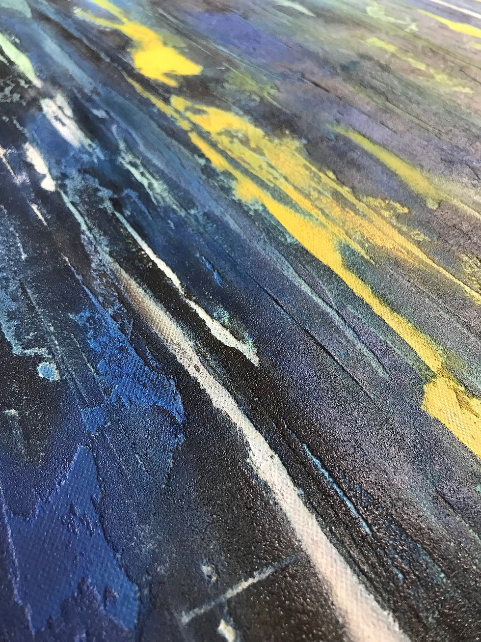 Thumbnail: Blue Iris (60 x 80cm)