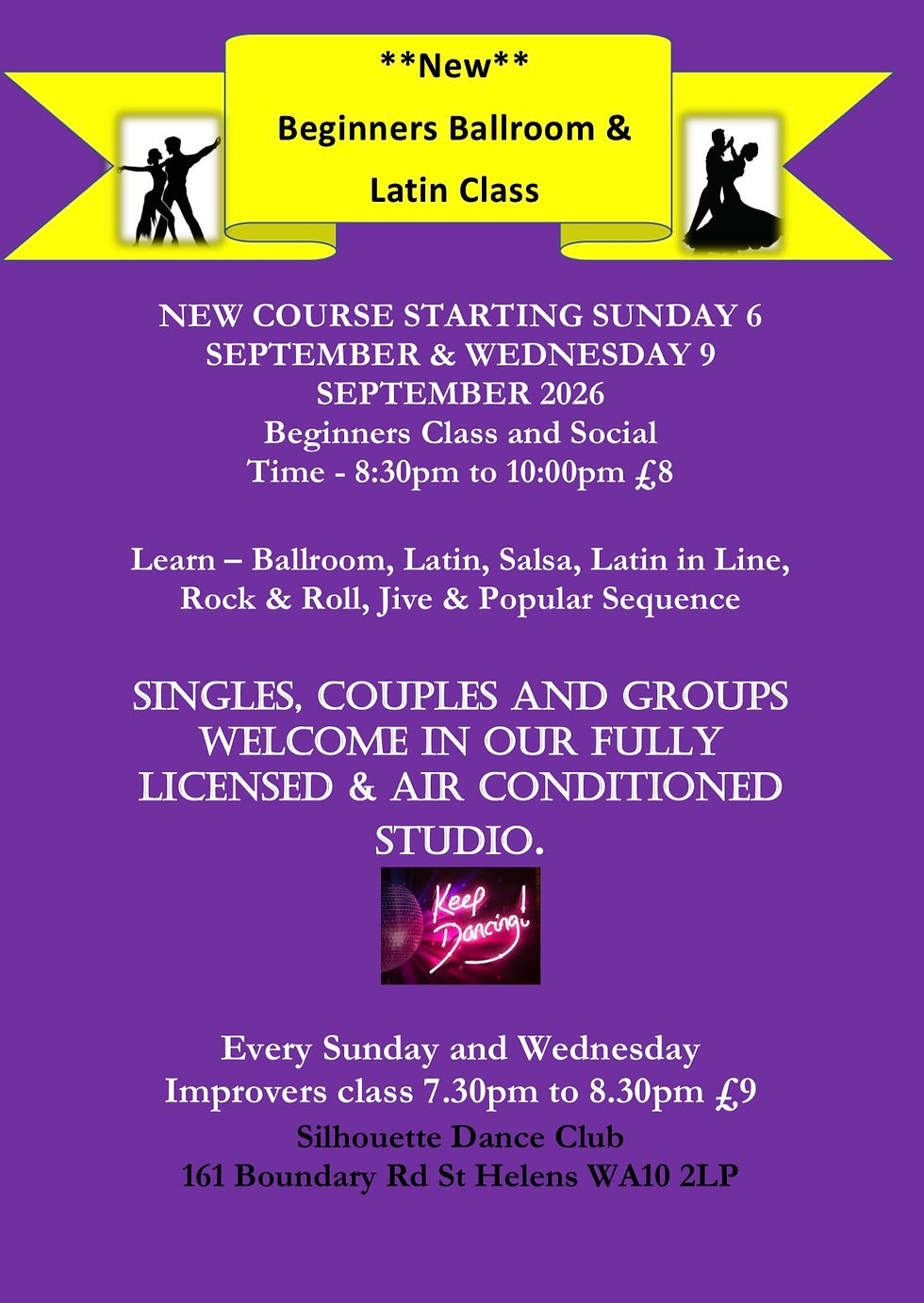 New Beginners Course September 2026