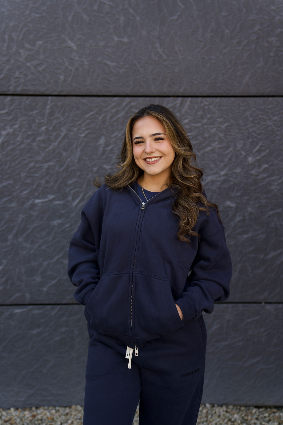 Thumbnail: Led by the Unknown Graphic Zip Hoodie - Midnight Navy