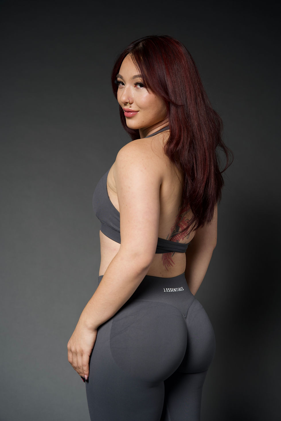 Thumbnail: Charcoal Grey Active Bra