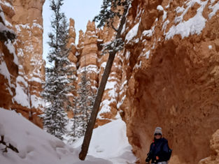 Bryce Canyon National Park in winter