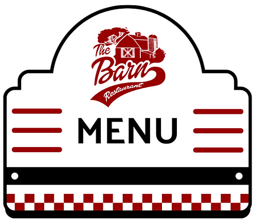 The Barn Restaurant Menu