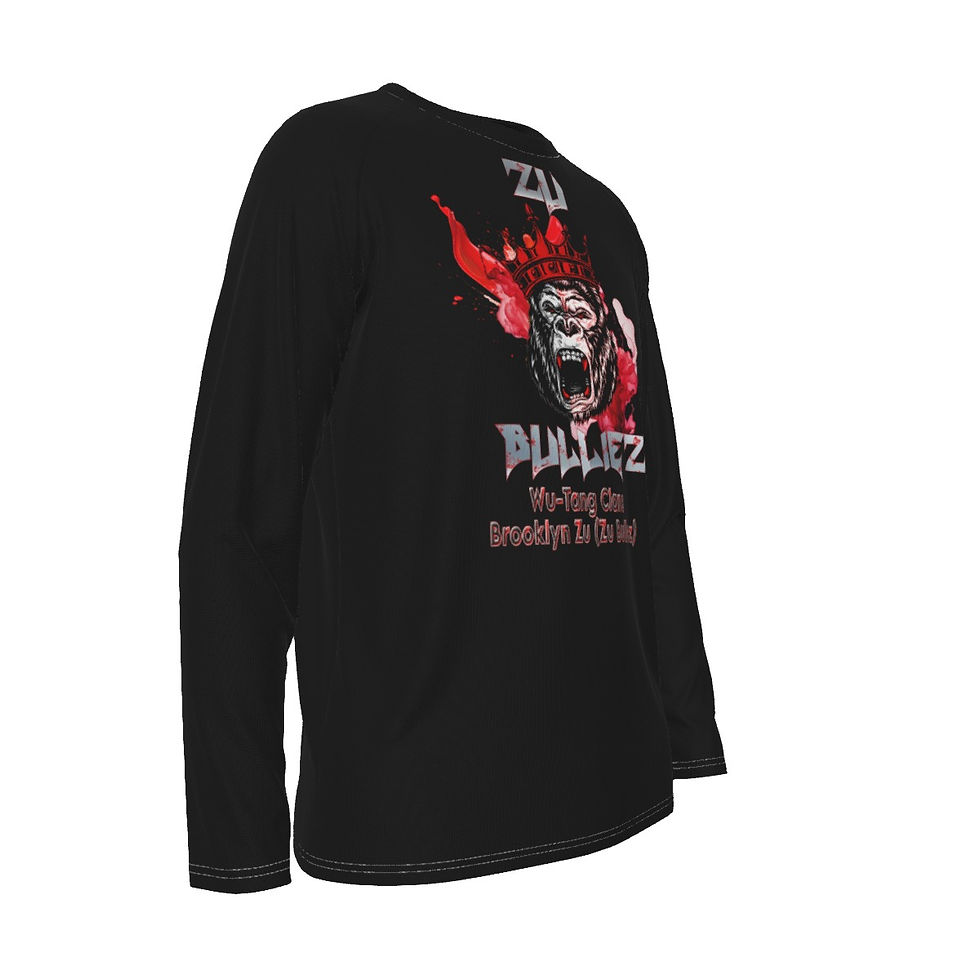Thumbnail: Zu Bulliez Men's Long Sleeve T-shirt