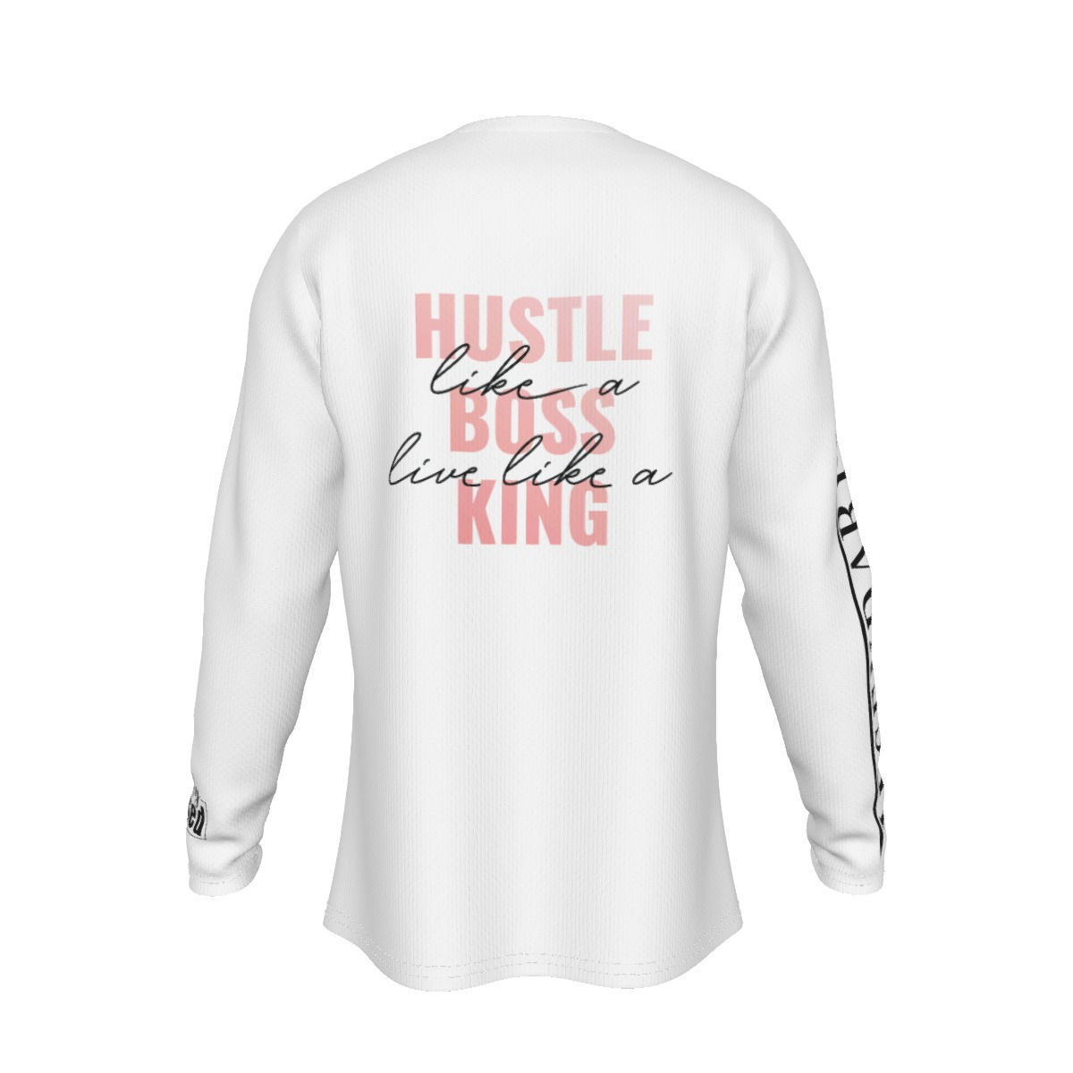 Hustle Harder Men's Long Sleeve T-Shirt