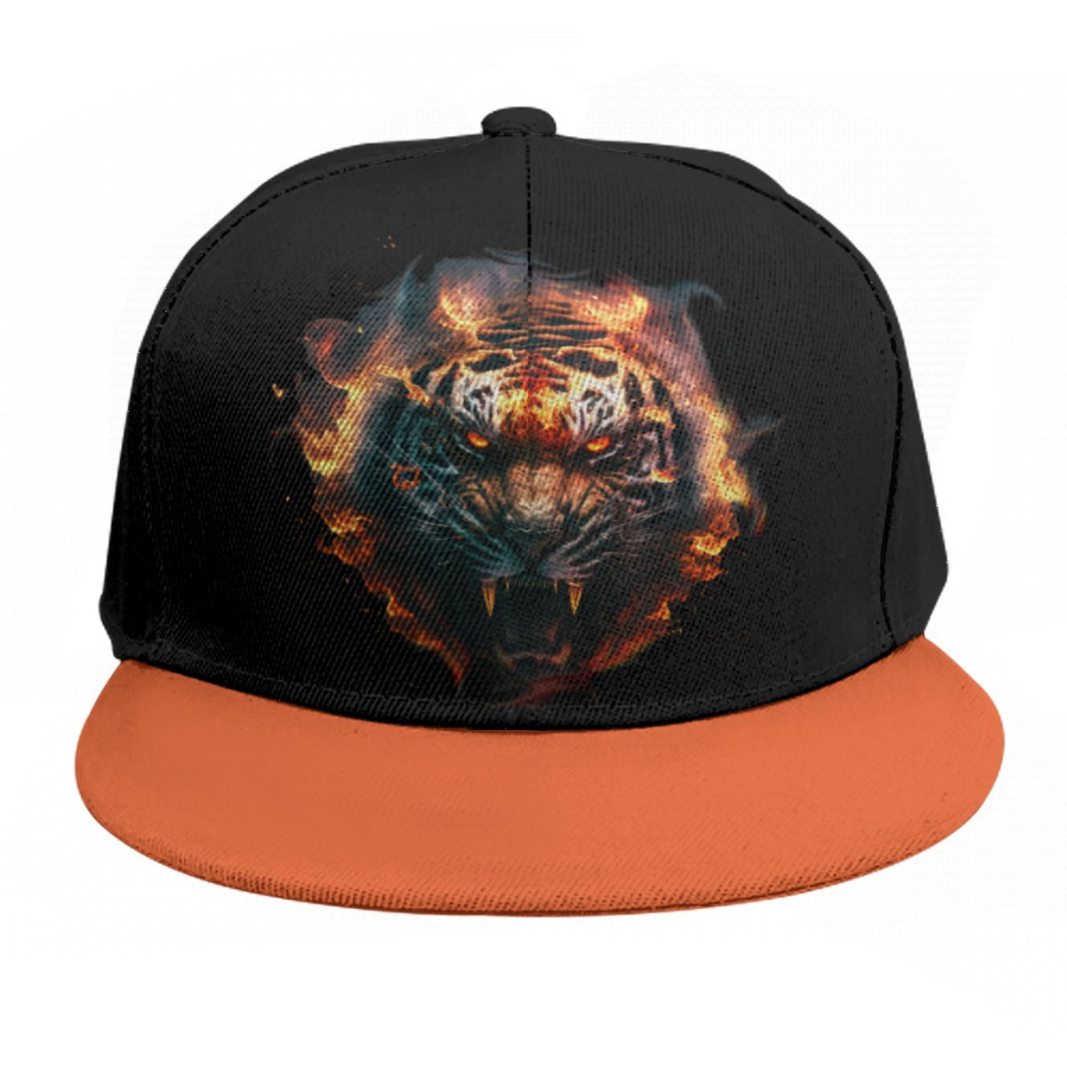 Tiger Attack Snapback Hat