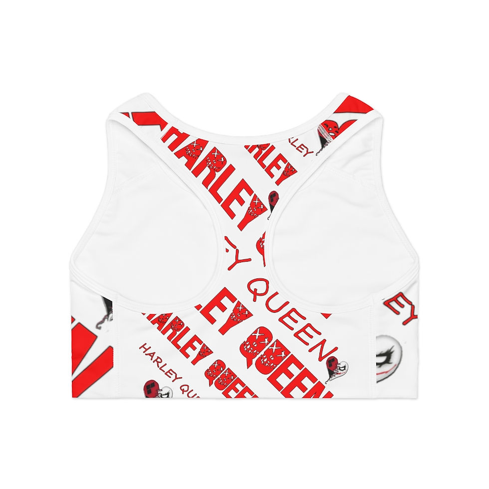 Thumbnail: Queen Sports Bra (AOP)