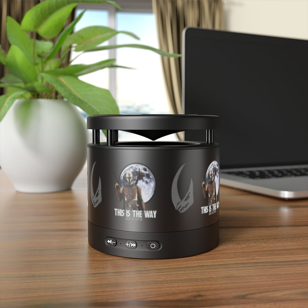 Thumbnail: The Way Metal Bluetooth Speaker and Wireless Charging Pad