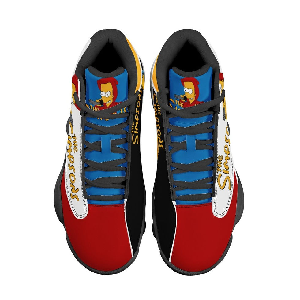 Thumbnail: Emcee Bart And The Simpsons Basketball Shoes