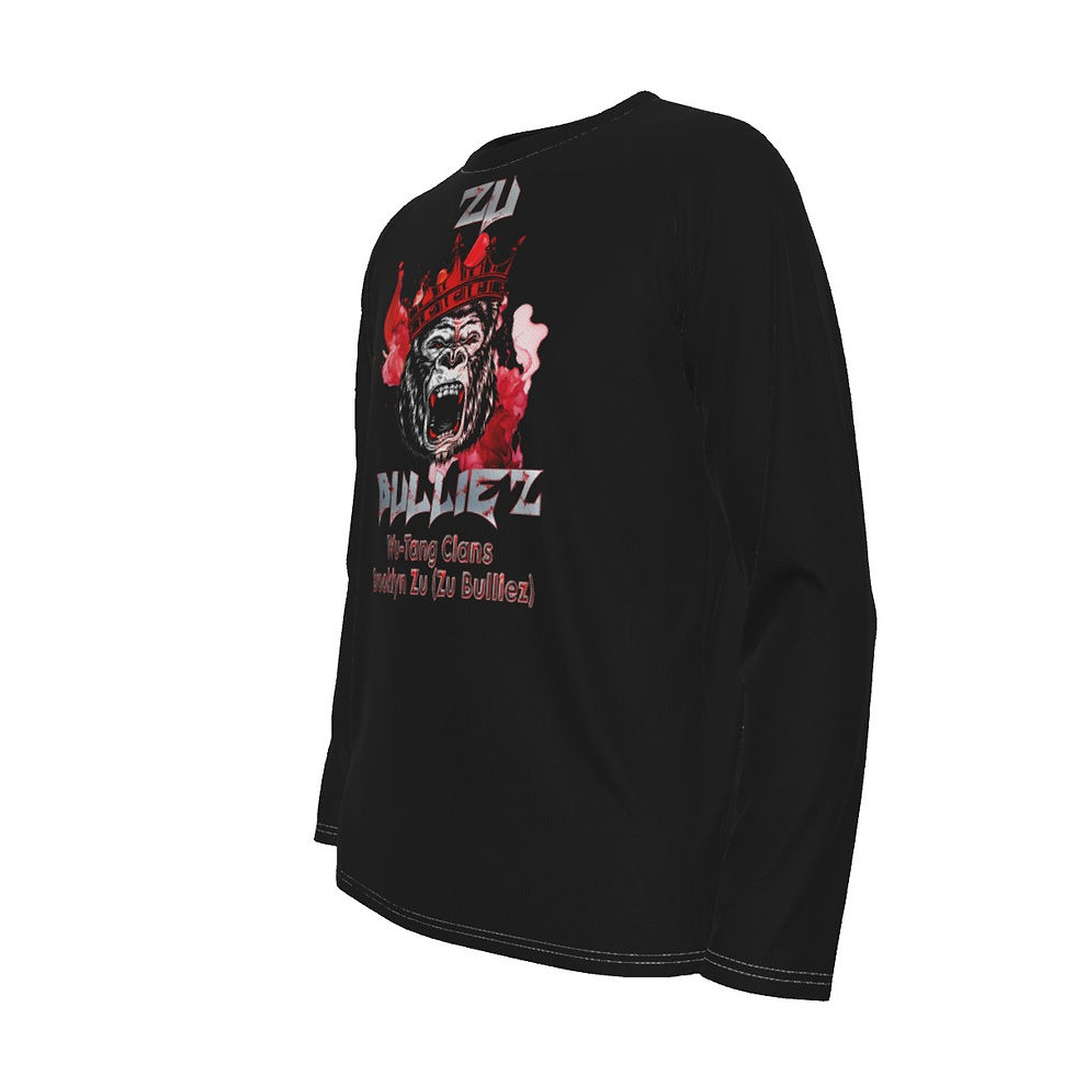Thumbnail: Zu Bulliez Men's Long Sleeve T-shirt