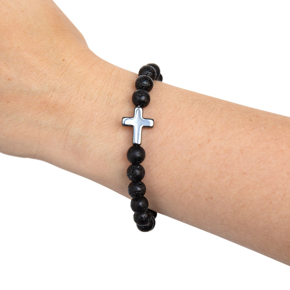 Thumbnail: Dj Stavros Cross Bead Bracelet