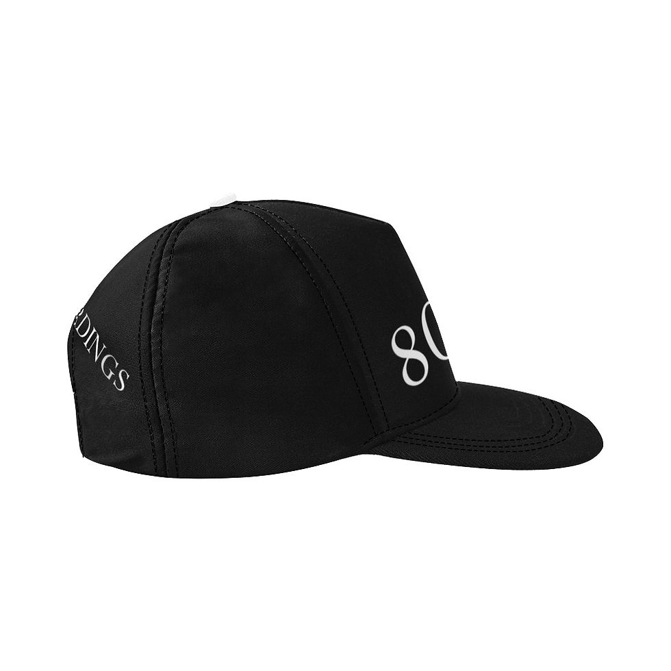 Thumbnail: 80 Gz Recordings All Over Print Snapback Hat D