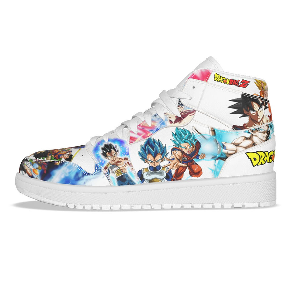Dragonball Z Men's Synthetic Leather Stitching Shoes