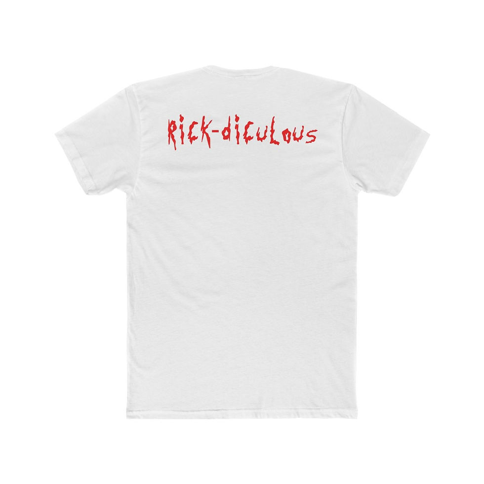 Thumbnail: Wubba Lubba Dub Dub Men's Cotton Crew Tee