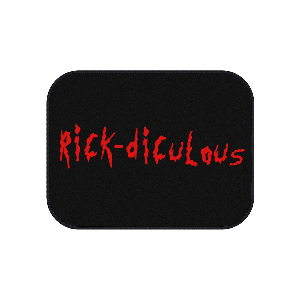 Thumbnail: Rick-Diculous Car Mats (Set of 4)