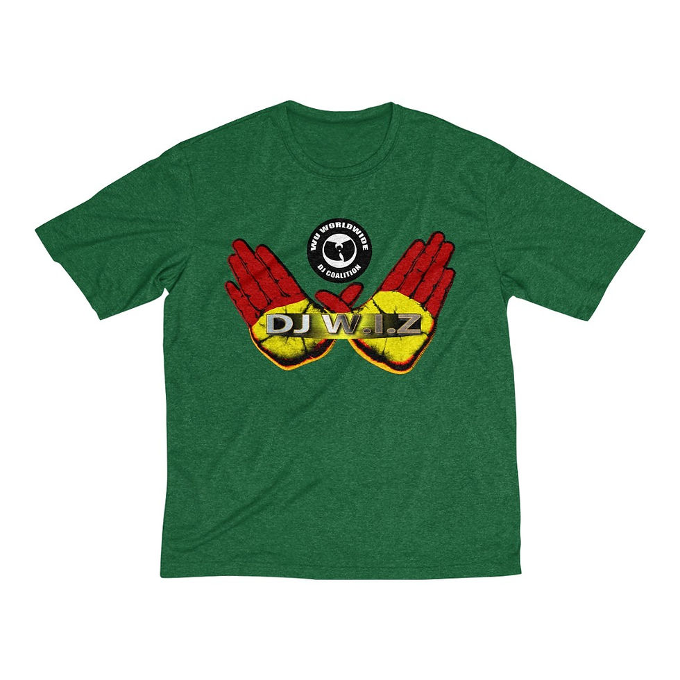 Thumbnail: Wu-Tang's DJ W.I.Z Men's Heather Dri-Fit Tee