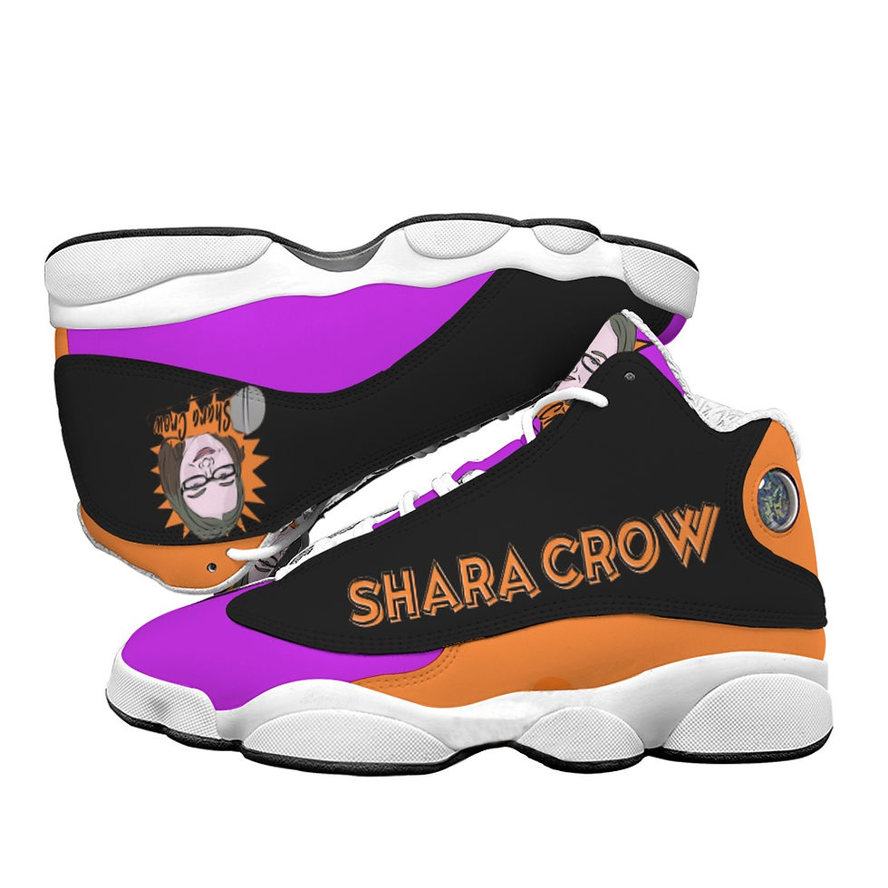 Thumbnail: Shara Crow Curved Basketball Shoes With Thick Soles