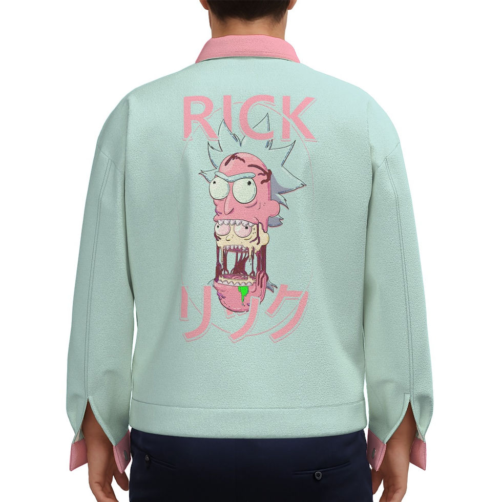 Thumbnail: Rick-diculous Unisex Lapel Jacket