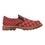 Thumbnail: Rivera Royale Red/Silver w/ Crest Martin Men's Slip-On Loafer (Model 12031)