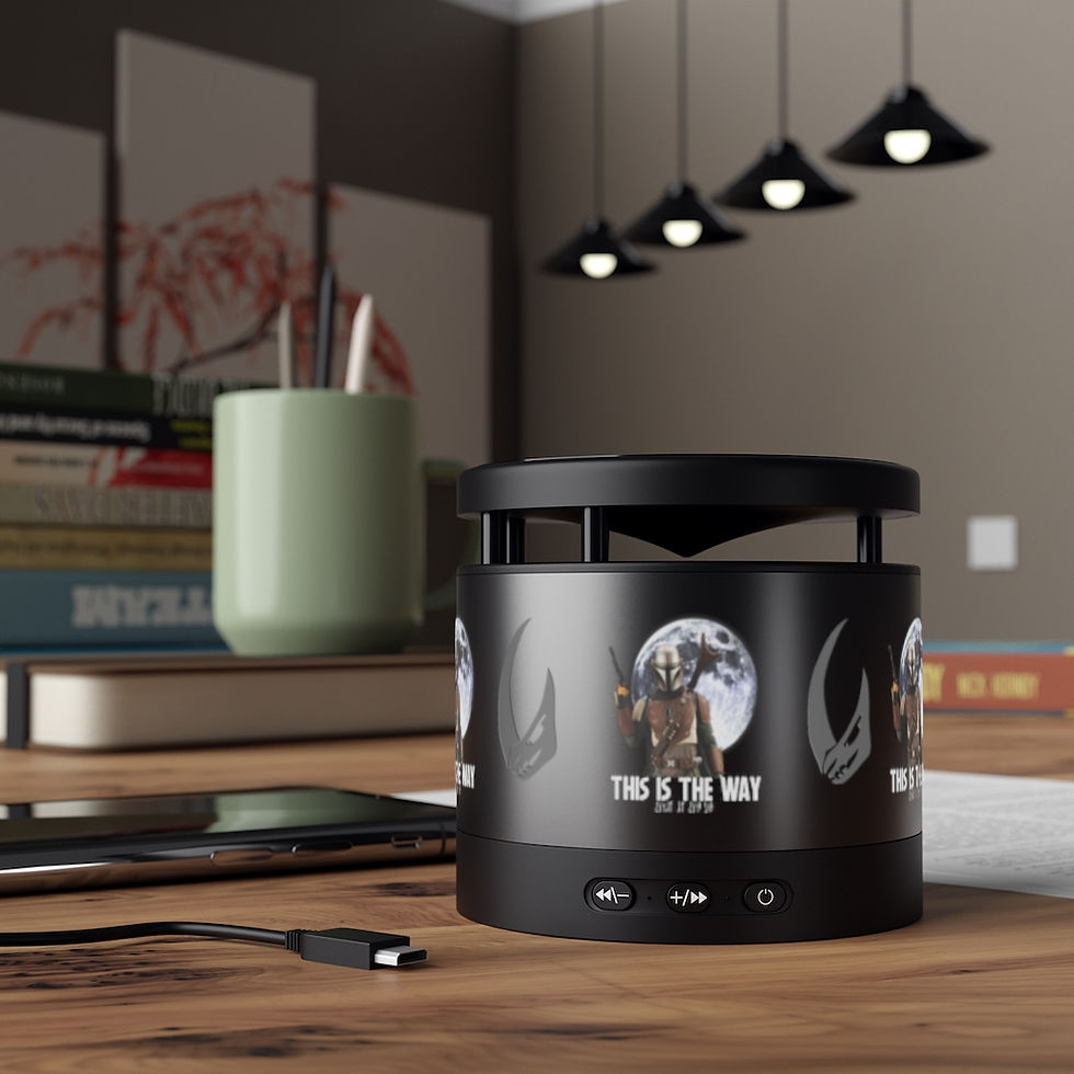 Thumbnail: The Way Metal Bluetooth Speaker and Wireless Charging Pad