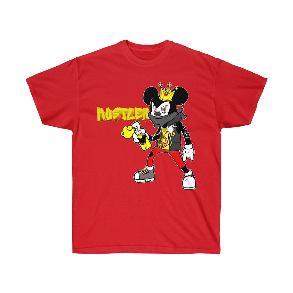 Thumbnail: Hustler In Spray Unisex Ultra Cotton Tee
