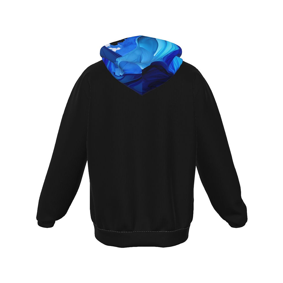 Thumbnail: OG Zu Bulliez Men's Fleece Zipper Hoodie