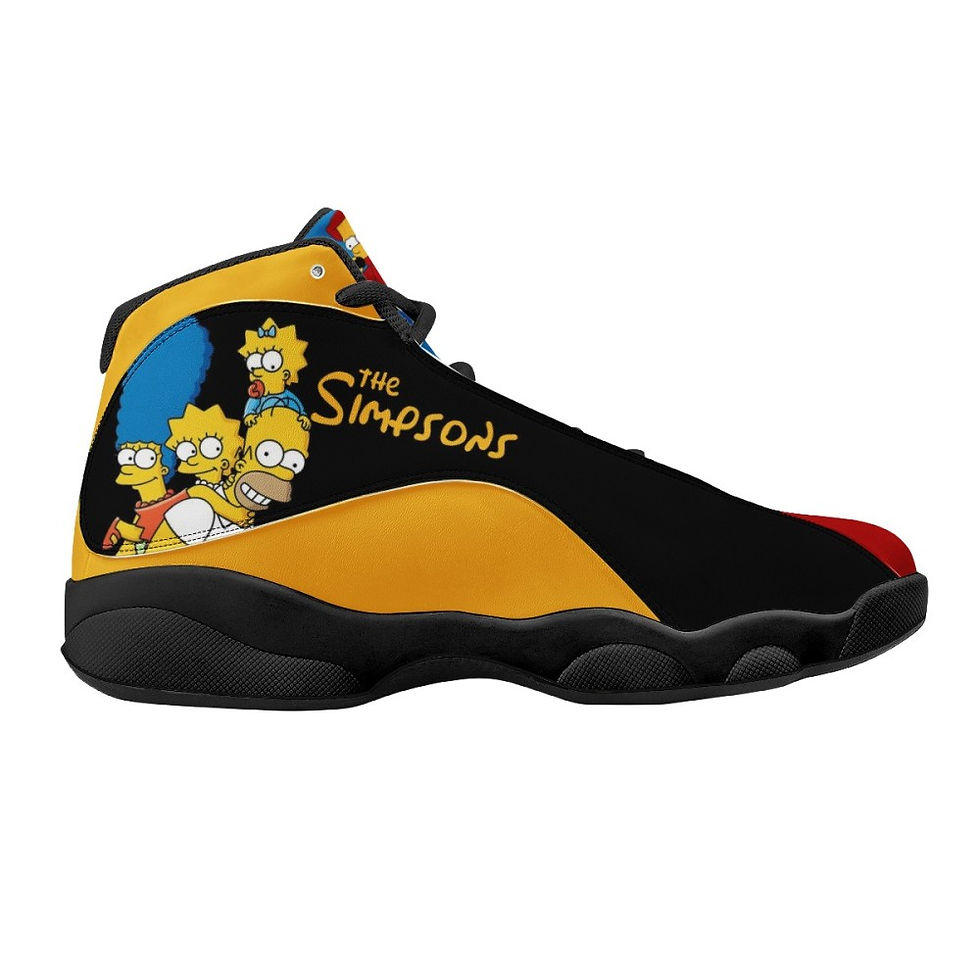 Thumbnail: Emcee Bart And The Simpsons Basketball Shoes