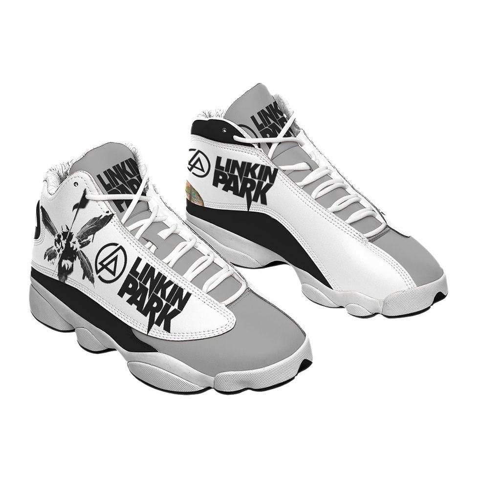 Thumbnail: Linkin Park Men's Curved Basketball Shoes